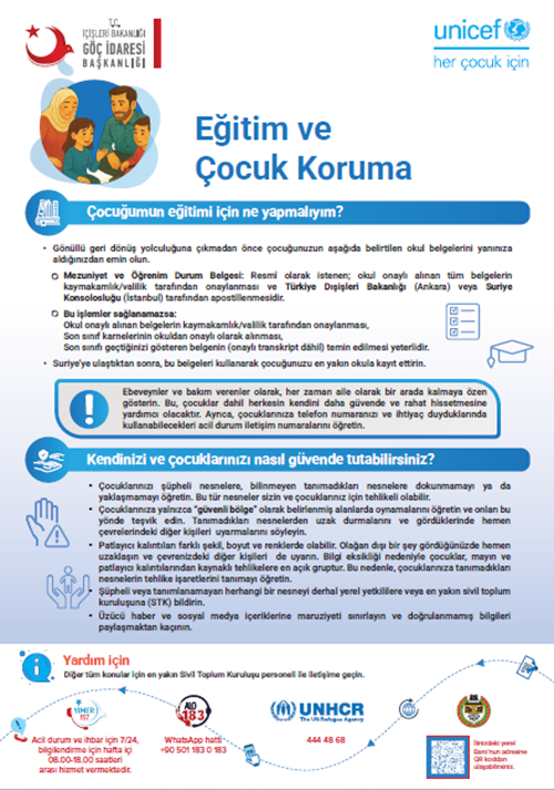 Eğitim ve Çocuk Koruma